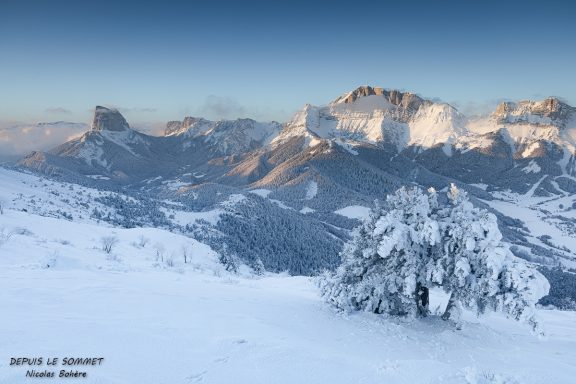 Mont Aiguille et Grand Veymont