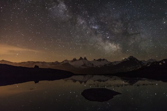 Lac Guichard de nuit