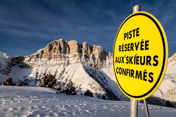 Depuis les pistes de Gresse-en-Vercors