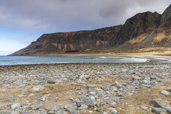 Plage de Unstad
