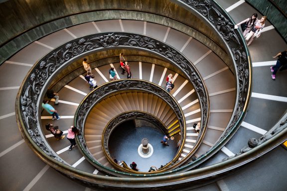 Escalier de Bramante