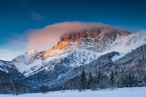 Lever de Soleil sur le Grand Veymont